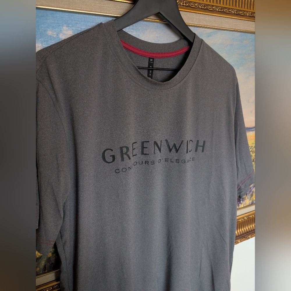 Greenwich Concours D'Elegance Fiat Drivers T-shirt Large